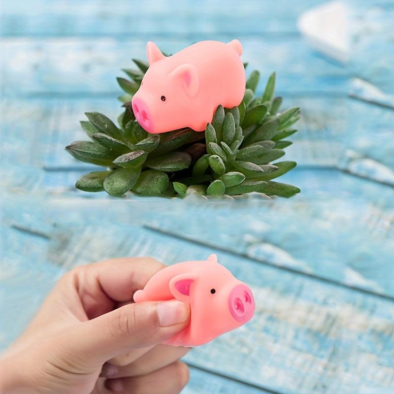 3pcs Piggy Pinch Call Pink Toys Vent Piggy Pinch Funny Decompressing Vent Toys
