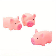 3pcs Piggy Pinch Call Pink Toys Vent Piggy Pinch Funny Decompressing Vent Toys