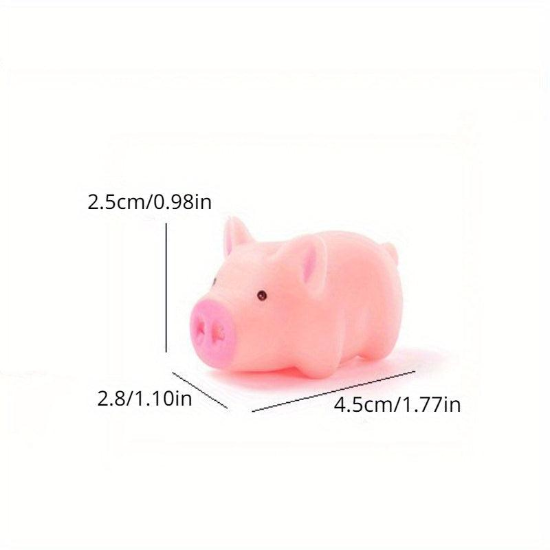 3pcs Piggy Pinch Call Pink Toys Vent Piggy Pinch Funny Decompressing Vent Toys