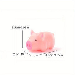 3pcs Piggy Pinch Call Pink Toys Vent Piggy Pinch Funny Decompressing Vent Toys