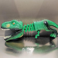 Biting Shark Dinosaur Toy Spring Telescopic Hand Clip