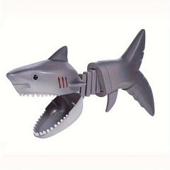 Biting Shark Dinosaur Toy Spring Telescopic Hand Clip