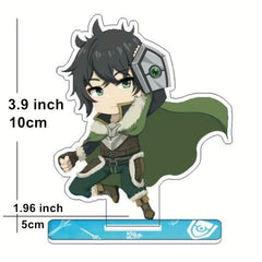 Anime Acrylic Stand Model Plate Desk Decor Double Sided Printed 3.93 Inch