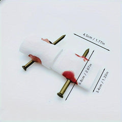 2pcs Nail Finger Scary Trick Toys Creative Funny Magic Props