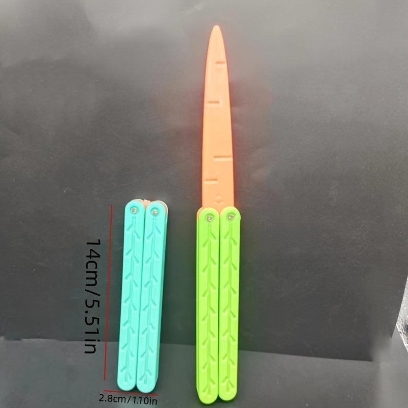 2pcs 3d Gravity Radish Collapsible Decompression Toy Model
