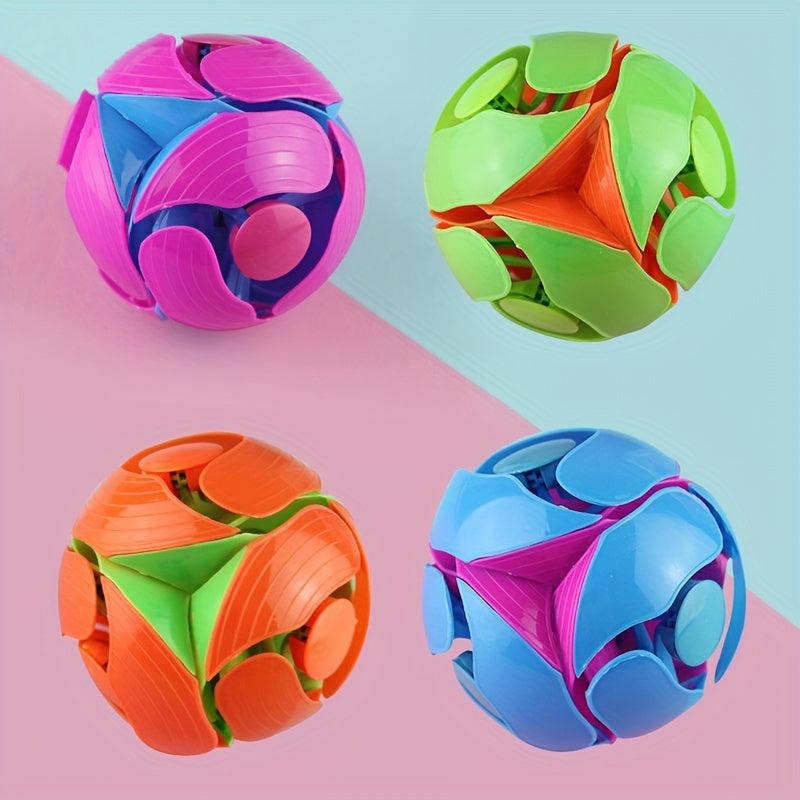 Discolor Magic Ball Toss Telescopic Toy for Kids & Adults
