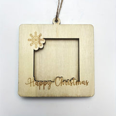 Christmas Decorative Wooden Wallet Red Envelope Creative Elk Bell