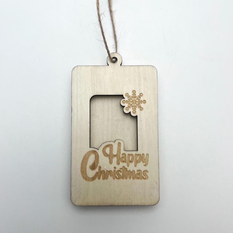 Christmas Decorative Wooden Wallet Red Envelope Creative Elk Bell
