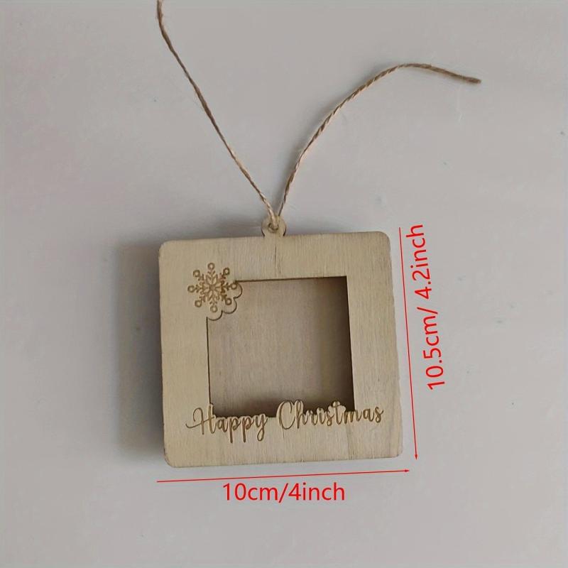 Christmas Decorative Wooden Wallet Red Envelope Creative Elk Bell