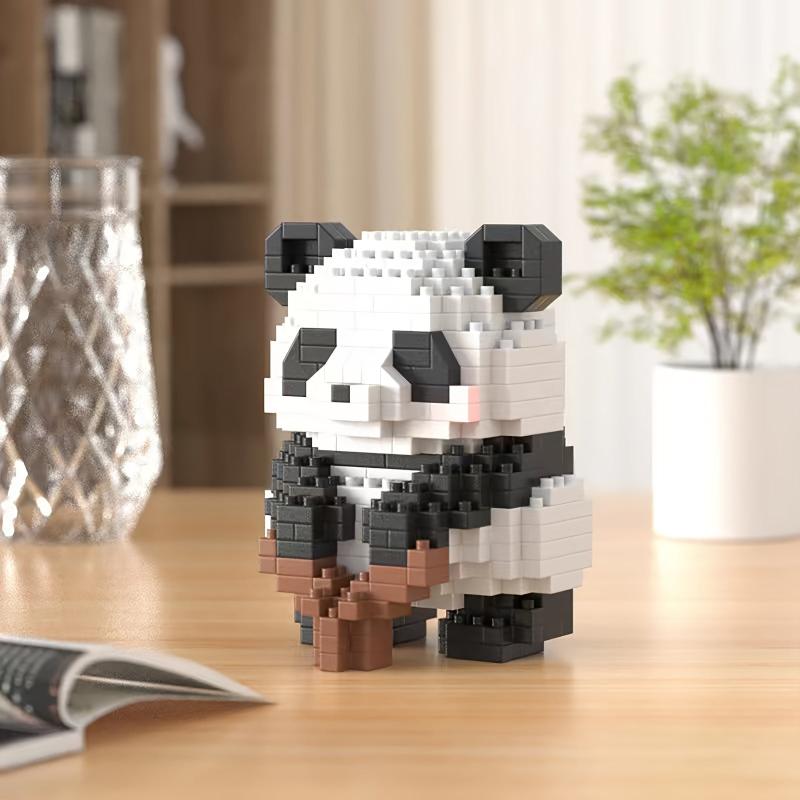 Giant Panda Huahua Building Blocks Set