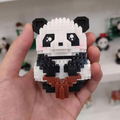 Giant Panda Huahua Building Blocks Set