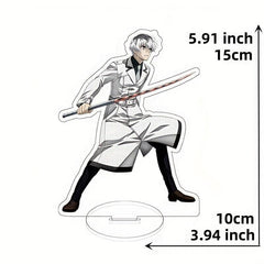 15 01 Cm Anime Standing Figure 2D Stand Plated Toys Collectibles