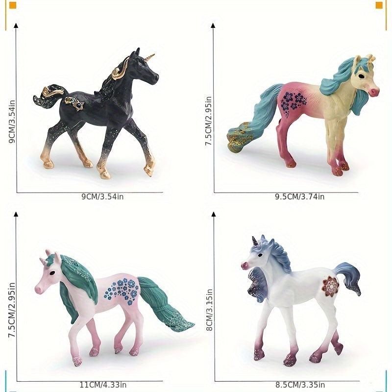 Sparkly Unicorn Plush Toy for Kids