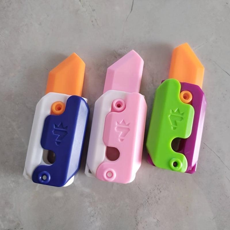 Carrot Gravity Folding Decompression Push-pull Creative Party Gift