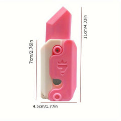 Carrot Gravity Folding Decompression Push-pull Creative Party Gift