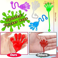 30pcs Sticky Hand Climbing Toys Elastic Stretch Kids Party Favors Bag Stuffers