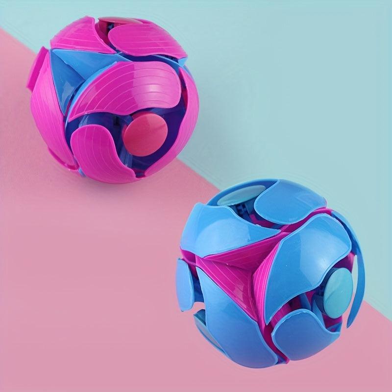 Colorful Hand Toss Ball Toy Smooth Swing Ball Interactive Gift