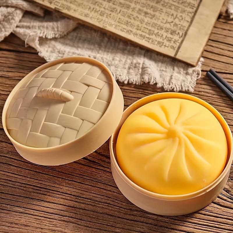 Soft Decompressing Dumpling Toy - Random Squeeze Toy