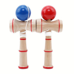 1pc Sisal Ball Wood Game Toy Gift for Pets