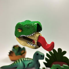 Decompression Dinosaur Toys 3D Gravity Straight Jump Toy
