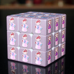 Chinese Culture Style Doll Shape Cube Puzzle Toy
