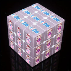 Chinese Culture Style Doll Shape Cube Puzzle Toy