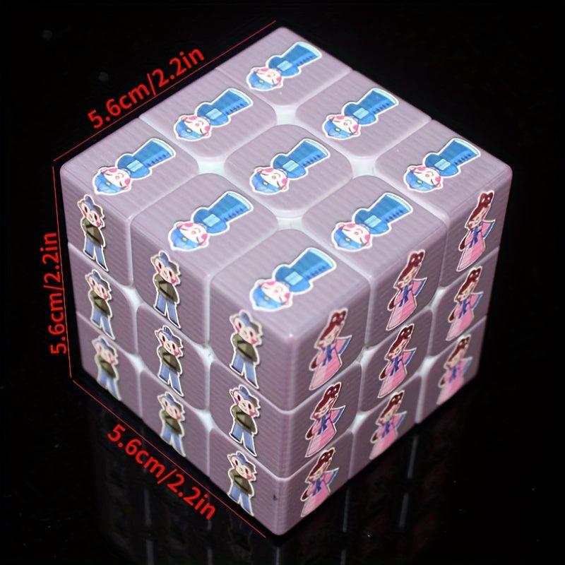 Chinese Culture Style Doll Shape Cube Puzzle Toy