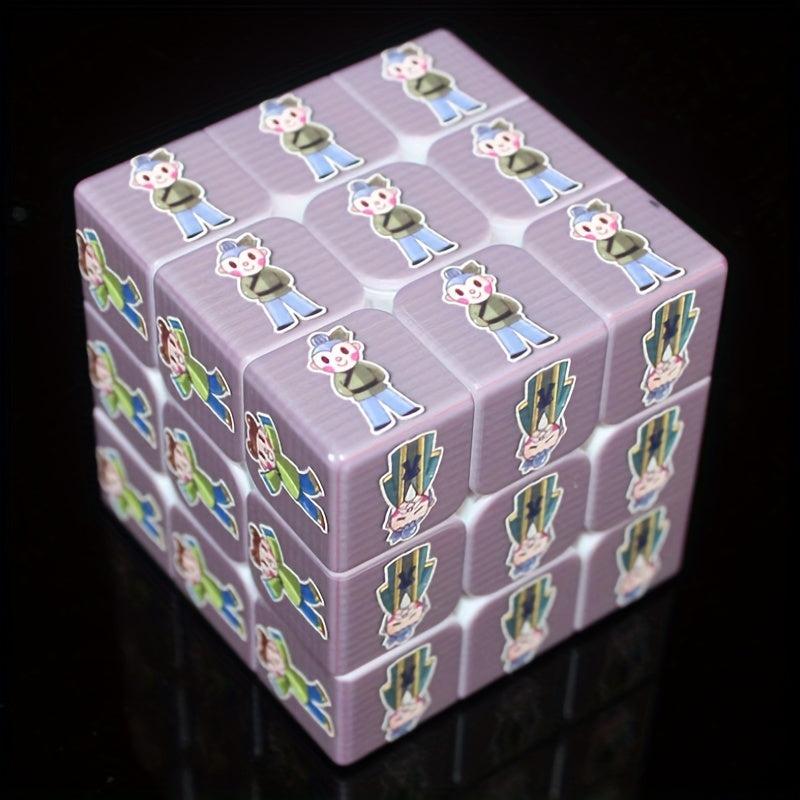 Chinese Culture Style Doll Shape Cube Puzzle Toy