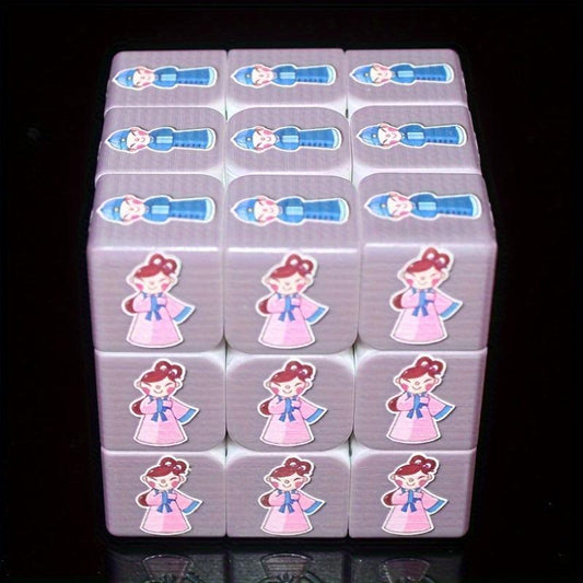 Chinese Culture Style Doll Shape Cube Puzzle Toy