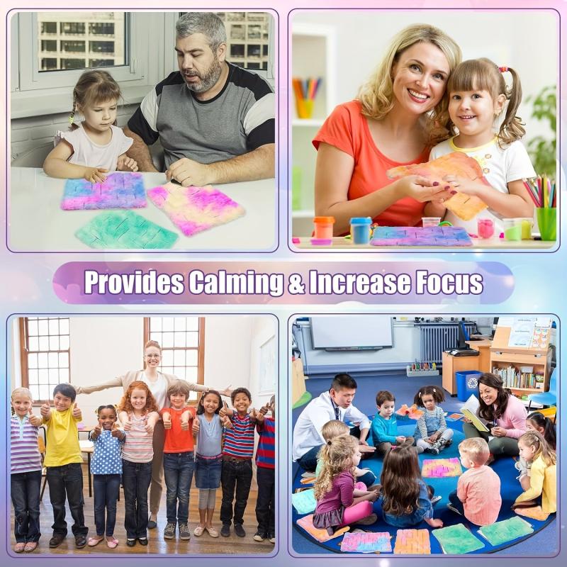 2pcs Marble Maze Mat Sensory Fidget Stress Relief Toys