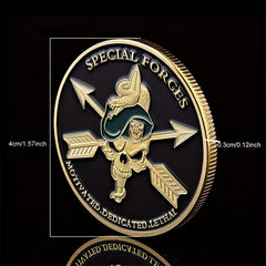 US Army Special Forces Challenge Coin Collection