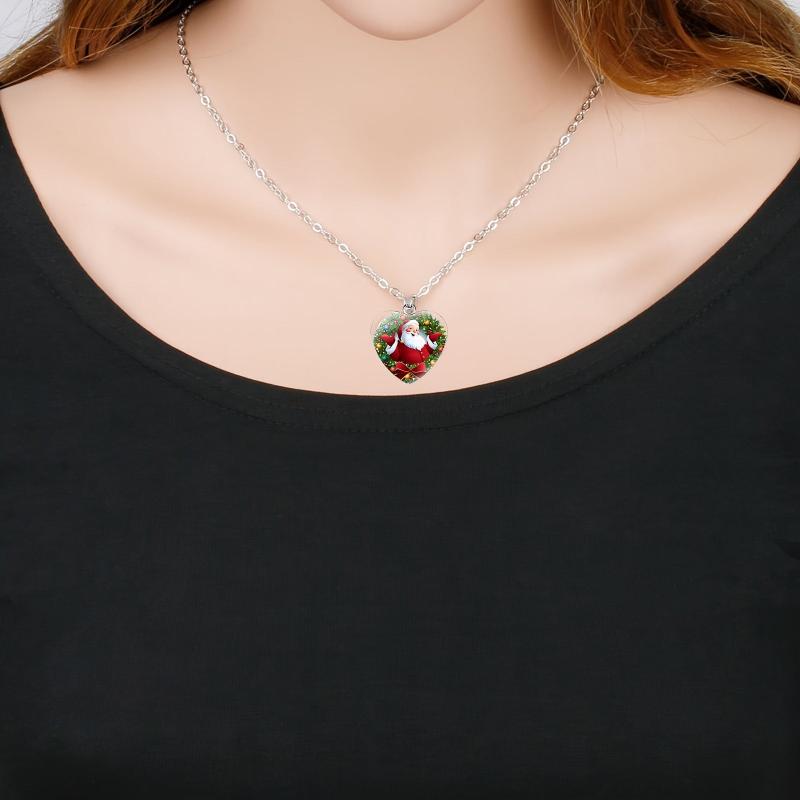 Christmas Necklaces Rings Decorative Toys