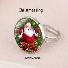 Christmas Necklaces Rings Decorative Toys