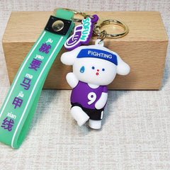 Rabbit Key Backpack Phone Chain Car Pendant Girls Birthday Gift