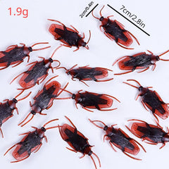 Halloween Cockroach Prank Toy - Scary Soft Cockroach
