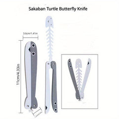 Sakaban Turtle 3D Gravity Radish Butterfly Toy