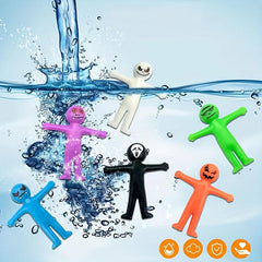6-Piece Halloween Sensory Elastic Decompression Stretchable Tube Toys