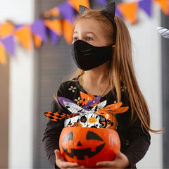 50pcs Bunny Ear Halloween Candy Bags - Perfect For Trick Or Treating