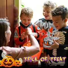 50pcs Bunny Ear Halloween Candy Bags - Perfect For Trick Or Treating