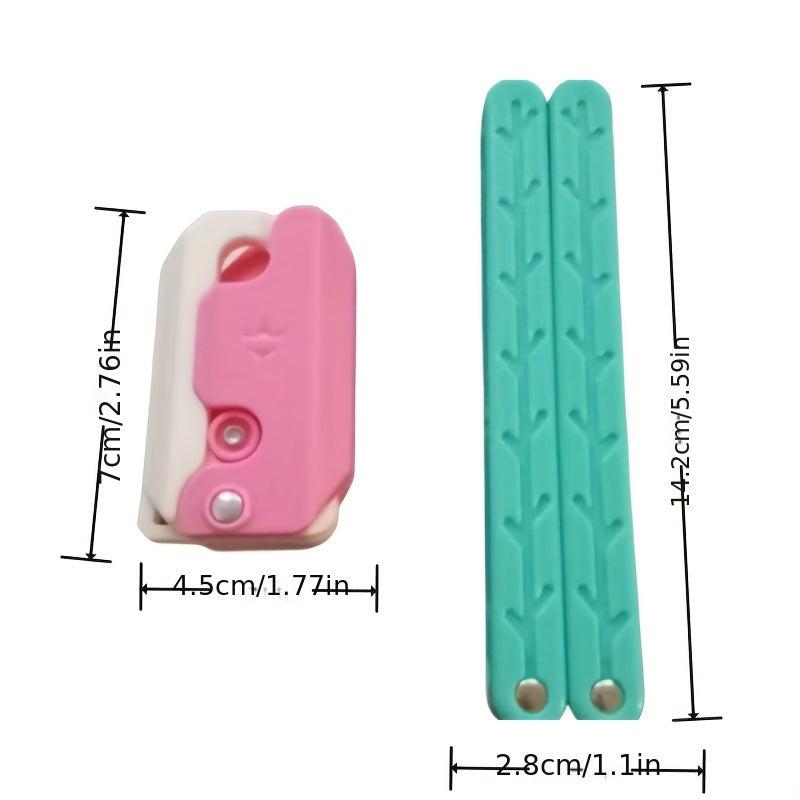 Carrot Butterfly Cub Decompression Toy Radish Swinging Training