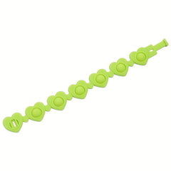 Decompressing Silicone Toy Bubble Joy Heart Rainbow Bracelet Watch