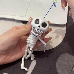 Halloween Skull Pendant Stretch Holiday Small Gift
