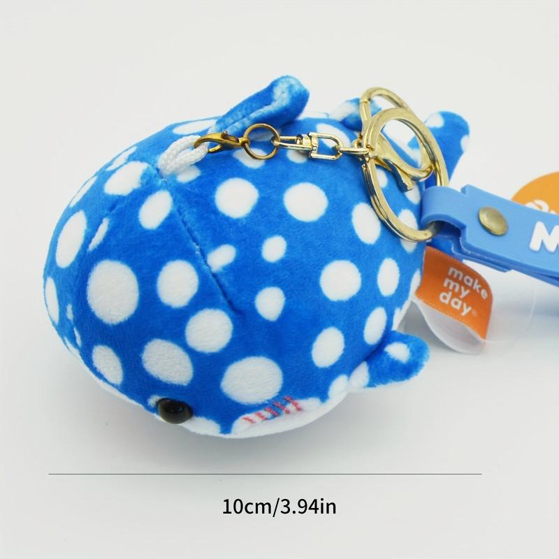 Whale Shark Plush Toy Keychain Bag Decoration Small Doll