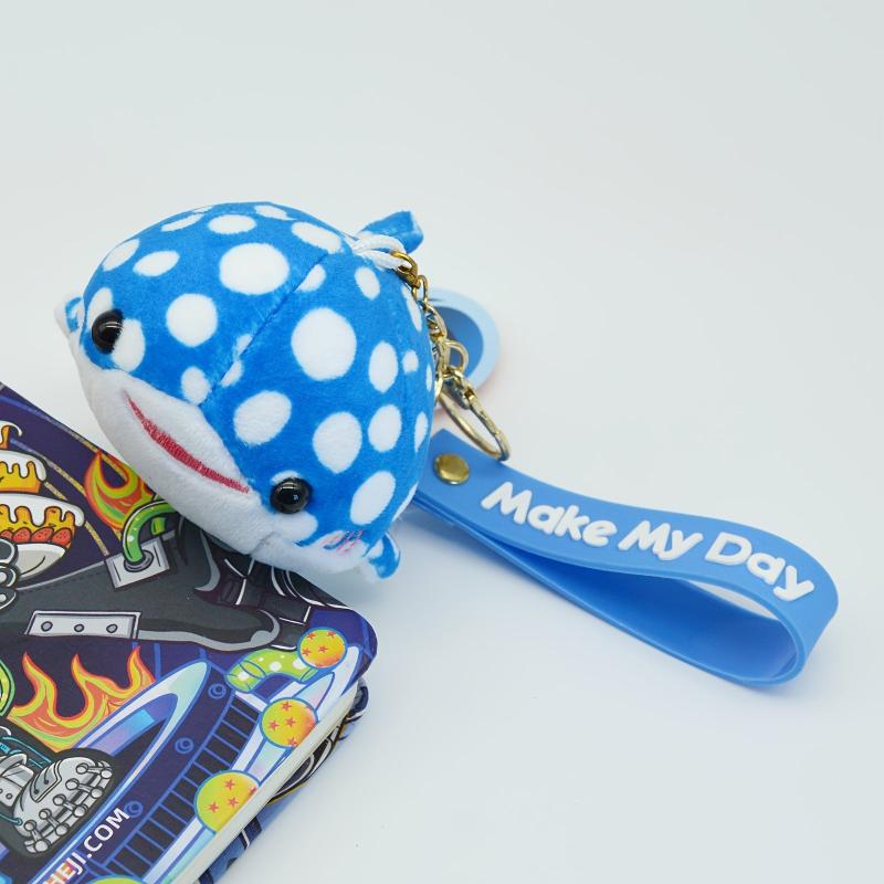 Whale Shark Plush Toy Keychain Bag Decoration Small Doll