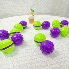 2pcs Gravity Radish Fingertip Decompression Massage Ball