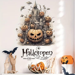 Halloween Decoration Sticker PVC Window Stickers