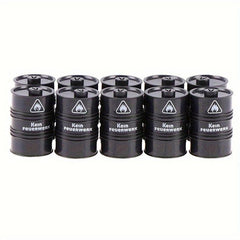 10 Pcs Chemical Bucket Building Blocks Diy Doll Guard Model Gift Toy