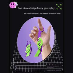 3D Printing Claw Gravity Plan Jump Radish Training Butterfly Katars Toy