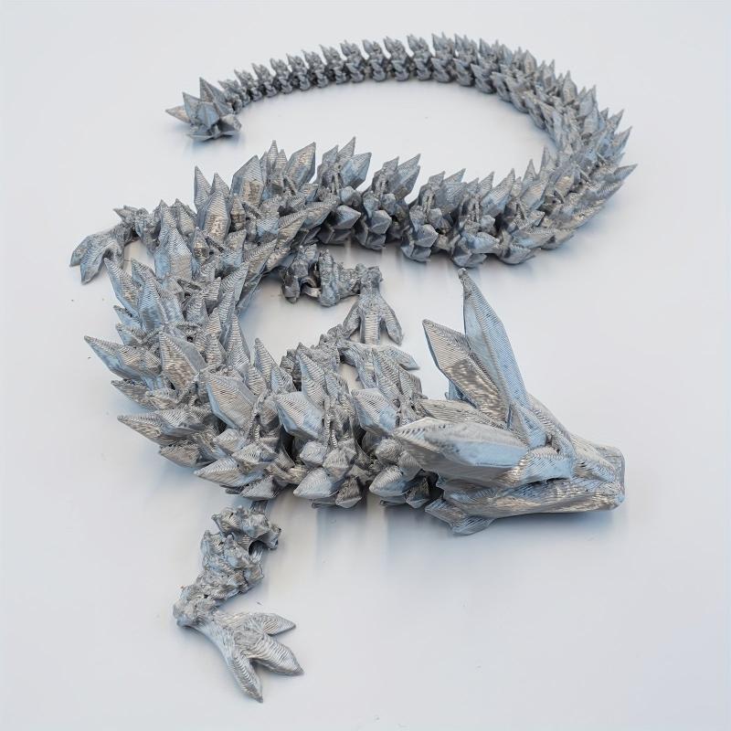 3D Printed Crystal Dragon Car Ornaments