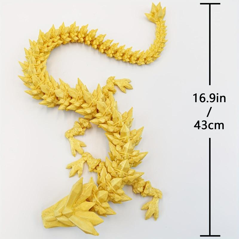3D Printed Crystal Dragon Car Ornaments
